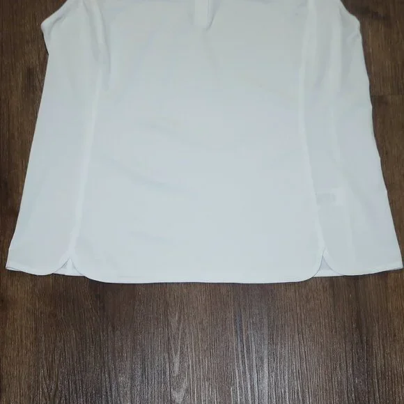 NWT Womens Vineyard Vines Performance White Cap Sleeveless Golf Polo Shirt sz L - Picture 3 of 5